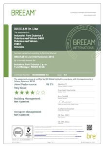 211208_IPD_BREEAM_in2015_Certificate